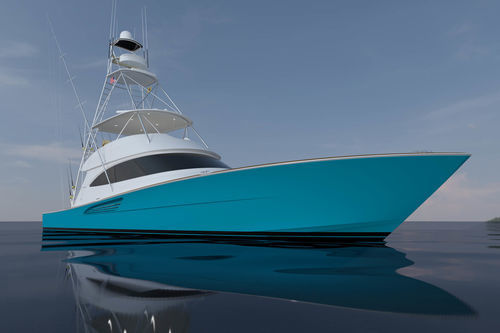 钓鱼运动机动游艇 - 70 C - Viking Yachts - 远洋巡游 / 变形 / 飞桥