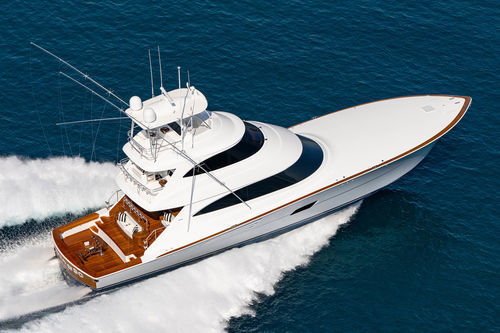 钓鱼运动机动游艇 - 90 SB - Viking Yachts - 变形 / 封闭飞桥 / 中央控制台