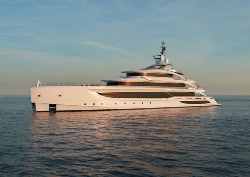 巡游巨型游艇 - B.CENTURY 68M - Benetti - 高台驾驶室 / 7舱 / 垂直艏柱式