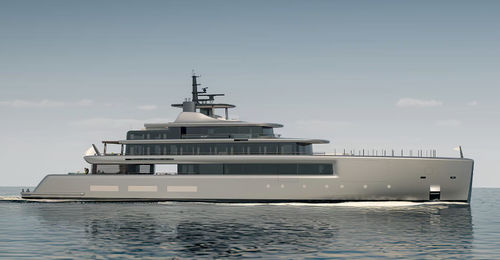 巡游巨型游艇 - B.LOFT - Benetti - 高台驾驶室 / 6舱 / 钢