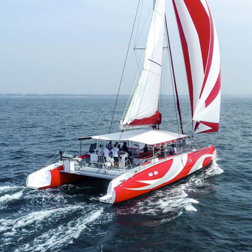 双体船帆船游艇 - 53' - Ocean Voyager - 尾部开放式 / 甲板会客区
