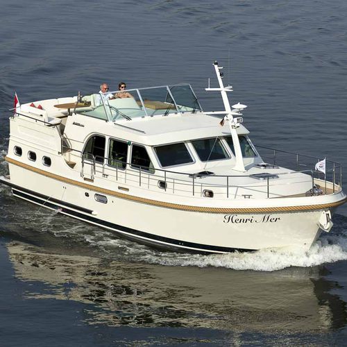 舷内快艇 - Grand Sturdy 40.0 AC - Linssen Yachts B.V. - 柴油 / 飞桥 / 运河