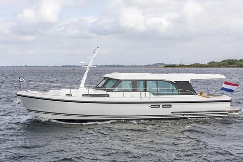 舷内快艇 - 45 SL AC - Linssen Yachts B.V. - 排水船体 / 硬顶 / 飞桥