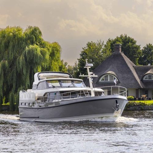 巡游机动游艇 - 55 SL AC Variotop® - Linssen Yachts B.V. - 飞桥 / 舵手室 / 3舱