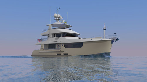 巡游机动游艇 - N71 - Nordhavn - 飞桥