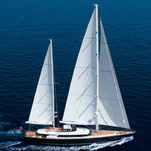 巡游超级帆船游艇 - ENTERPRISE - Perini Navi - 5舱 / 舵手室 / 铝制