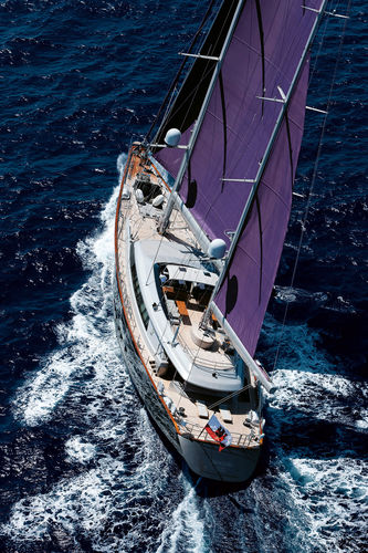 巡游超级帆船游艇 - BARACUDA - Perini Navi - 5舱 / 尾部开放式 / 铝制
