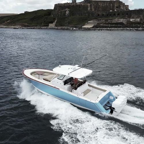 舷外敞开艇 - TM37 - Vicem Yachts - 三引擎 / 中央控制台 / 钓鱼运动
