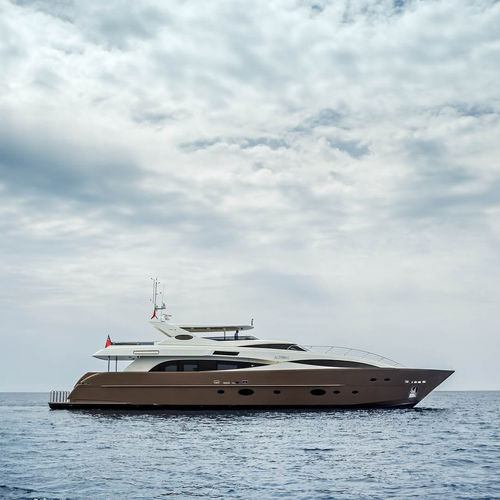 巡游超级游艇 - ALIYONI - Warwick Yacht Design - 飞桥 / 排水船体