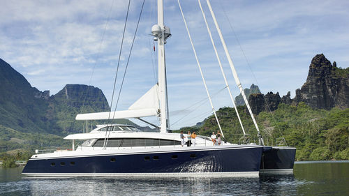 双体船超级帆船游艇 - QUINTESSENTIAL - Warwick Yacht Design - 巡游 / 4舱 / 飞桥