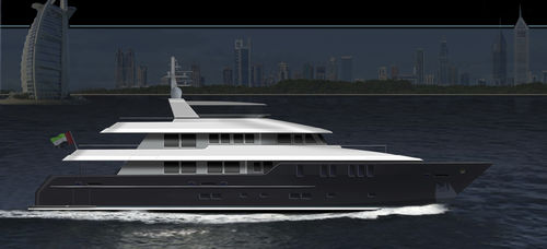 巡游超级游艇 - W 42M LM  - Warwick Yacht Design - 舵手室 / 7舱 / 排水船体