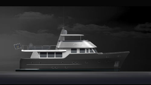 探险机动游艇 - W 65 - Warwick Yacht Design - 拖网渔船 / 飞桥 / 4舱