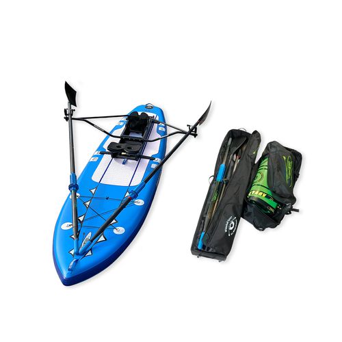 充气SUP -  Fitness Row 12′ Combo Package (Blue) - Whitehall Rowing & Sail - 全方位 / 瑜伽用 / 成人