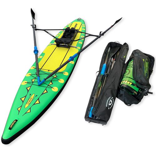 充气SUP - Adventure Row 16’ combo package (single) (green) - Whitehall Rowing & Sail - 全方位 / 带划船工具