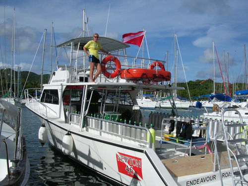 潜水支持船专业船 - 46' Dive Special - Newton Boats - 舷内