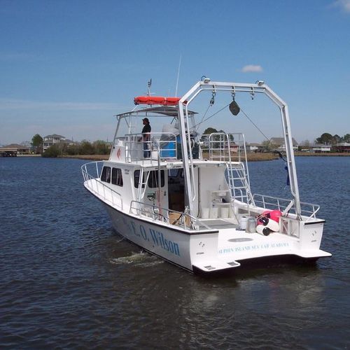 科考船专业船 - 46'  - Newton Boats - 舷内
