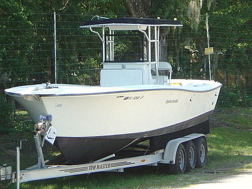 舷内敞开艇 - 26' Sport Fish - Newton Boats - 柴油机 / 中央控制台 / 钓鱼运动