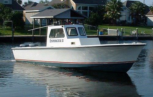 巡逻艇专业船 - 31' Enforcer - Newton Boats - 舷外 / PVC / 玻璃纤维
