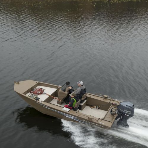 舷外海湾游艇 - Sportsman 1660 Pro - Smoker Craft - 中央控制台 / 钓鱼运动 / 最多容纳 6 人