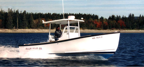 舷内敞开艇 - 24 OPEN FISHERMAN - Ellis Boat - 钓鱼运动 / T形顶篷