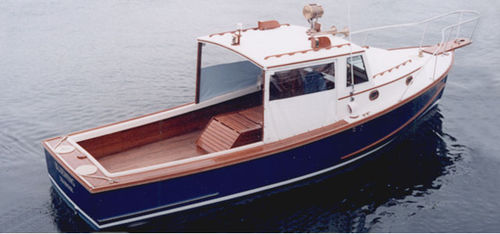 舷内舱房游艇 - 28 LOBSTER - Ellis Boat - 硬顶 / Downeast