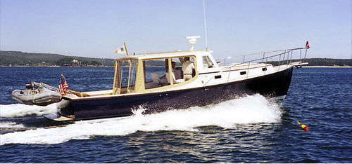 舷内快艇 - 36 LOBSTER YACHT - Ellis Boat - 柴油 / Downeast