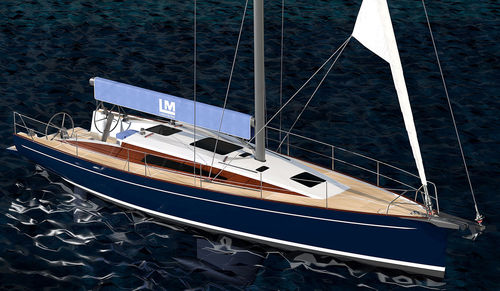 巡航竞赛帆船 - LM46  - Lyman Morse - 2舱 / 补助帆桁 / 双舵轮