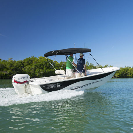 舷外敞开艇 - 258 DLV - Carolina Skiff - 双引擎 / 中央控制台 / 钓鱼运动