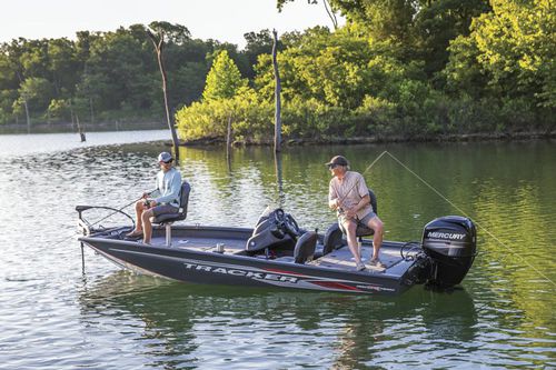舷外钓鲈鱼船 - PRO TEAM 175 TF® - Fisher - 侧边控制台 / 开放式 / 钓鱼运动