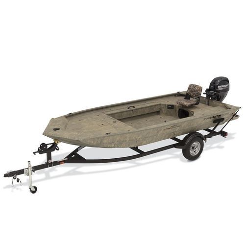 舷外运动钓鱼船 - GRIZZLY® 1654 T SPORTSMAN - Fisher - 开放式 / 钓鱼运动 / 铝制