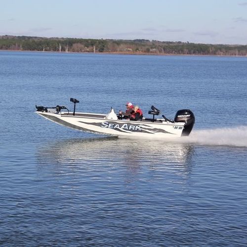 舷外钓鲈鱼船 - BC 190 - SeaArk Boats - 侧边控制台 / 开放式 / 钓鱼运动