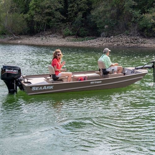 舷外翻车鱼垂钓船 - 1652 Crappie - SeaArk Boats - 开放式 / 钓鱼运动 / 铝制