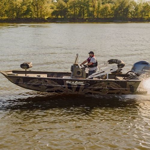 舷外运动钓鱼船 - 2072 FX - SeaArk Boats - 开放式 / 中央控制台 / 侧边控制台