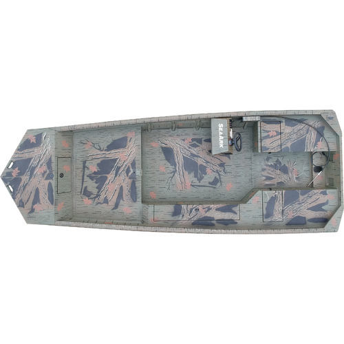 舷外运动钓鱼船 - DXS 2072 SLD - SeaArk Boats - 开放式 / 侧边控制台 / 追踪