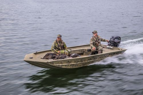 舷外运动钓鱼船 - GRIZZLY® 1654 T Sportsman - Tracker - 钓鱼运动 / 铝制 / 最多容纳 4 人