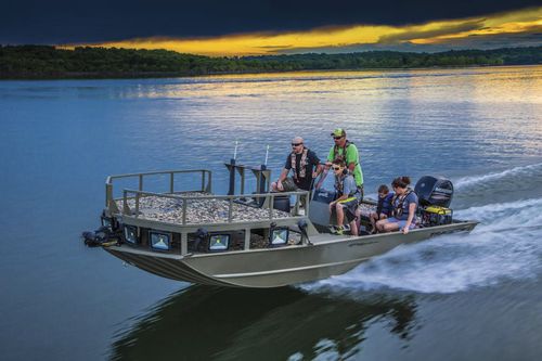 舷外运动钓鱼船 -  GRIZZLY® 2072 CC Sportsman - Tracker - 中央控制台 / 钓鱼运动 / 铝制