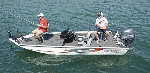 舷外翻车鱼垂钓船 - 17 C TX - Triton Boats - 侧边控制台 / 钓鱼运动 / 铝制