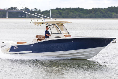 舷外敞开艇 - 277 LXF - Scout Boats - 双引擎 / 中央控制台 / 钓鱼运动
