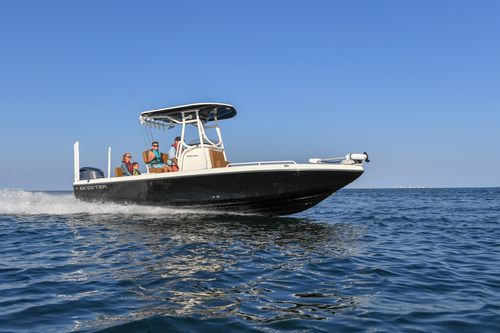 舷外海湾游艇 - SX2550 - FAMILY BAY BOAT - Skeeter - 中央控制台 / 钓鱼运动 / 玻璃纤维