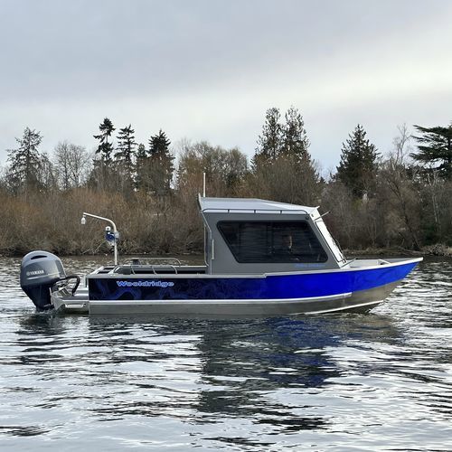 舷外休闲钓鱼船 - PYBUS OFFSHORE 21' - Wooldridge - 舵手室 / 铝制