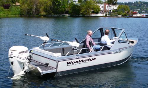 舷外敞开艇 - 18' SPORT OFFSHORE - Wooldridge - 双控制台 / 钓鱼运动 / 近海