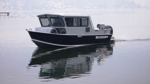 舷外休闲钓鱼船 - 20' SS PILOTHOUSE - Wooldridge - 舵手室 / 近海 / 铝制