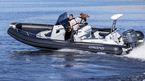 舷外充气艇 - G750 - GRAND Inflatable Boats - 半硬式 / 开放式 / 中央控制台