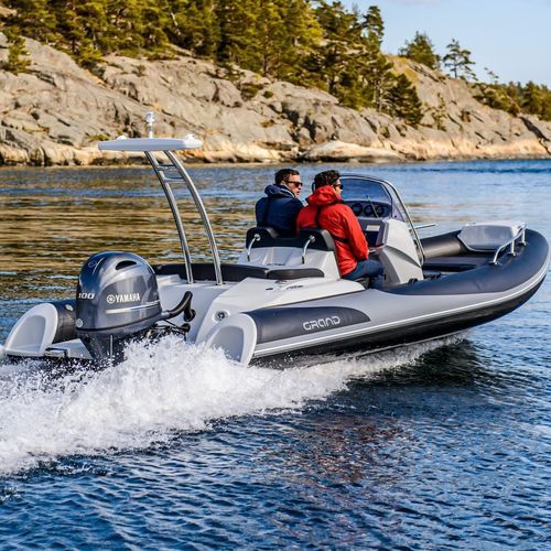 舷外充气艇 - G580 - GRAND Inflatable Boats - 刚性船体 / 开放式 / 中央控制台