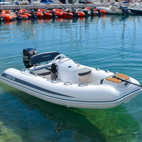 舷外充气艇 - G340 - GRAND Inflatable Boats - 半硬式 / 开放式 / 侧边控制台