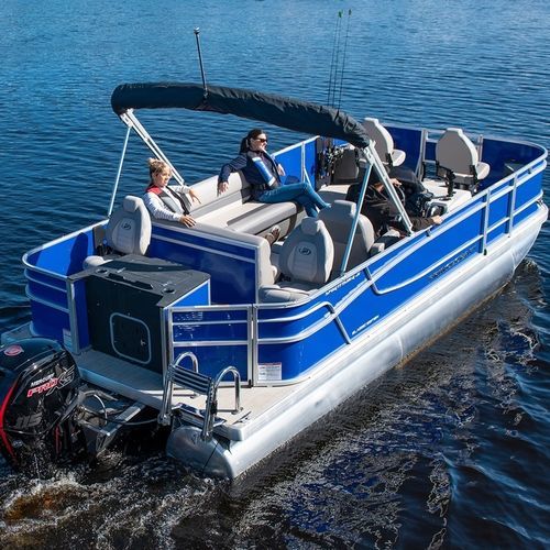 舷外浮桥船 - SPORTFISHER 21-4S - Bateaux Princecraft - 开放式 / 侧边控制台 / 运动