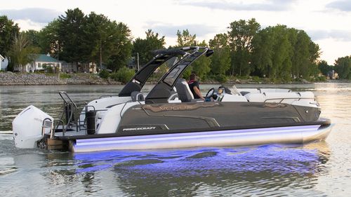 舷外浮桥船 - VOGUE® 25 XT - Bateaux Princecraft - 三重管 / 开放式 / 侧边控制台