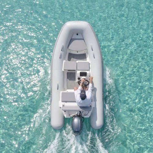 舷外充气艇 - 12 VSX - AB Inflatables - 半硬式 / 开放式 / 侧边控制台