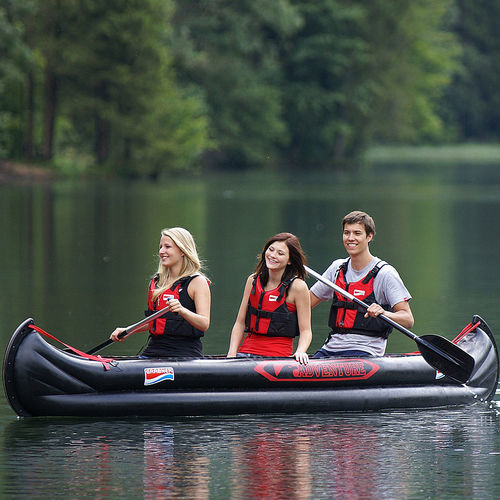 充气独木舟 - ADVENTURE - Grabner GMBH, Austria - 多用途 / 加拿大式 / 3人座