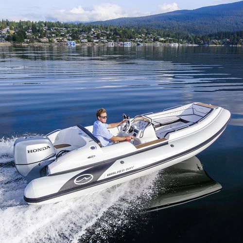 舷外充气艇 - Generation 525 DLX - Walker Bay Boats - RIB / 中央控制台 / 开放式